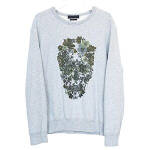 Alexander McQueen NWOT Floral Skull Sweatshirt